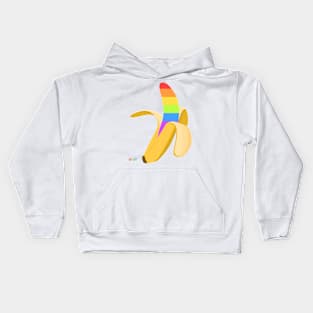 Pride Banana Rainbow Kids Hoodie